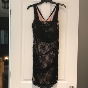 Black lace dress size 6